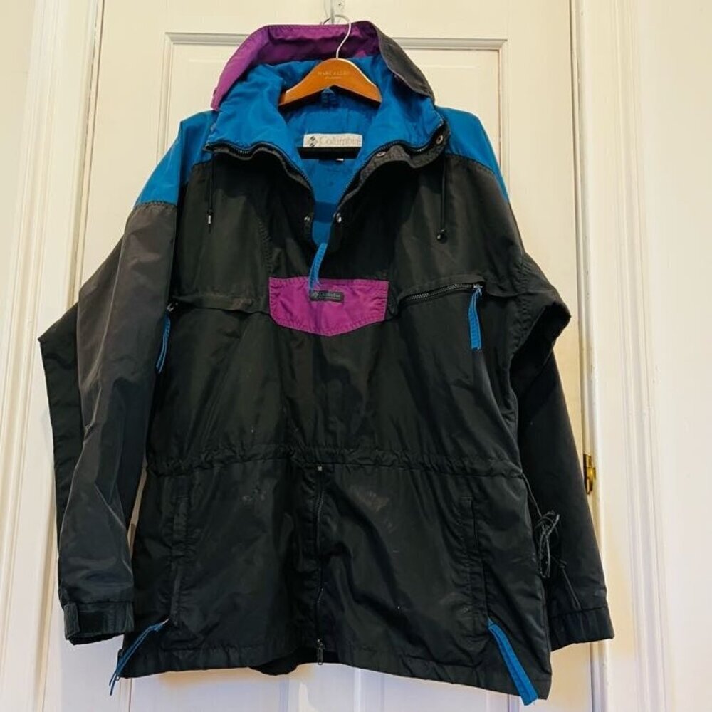 Vintage Columbia Sportswear Men's XL Hooded Parka Pullover Jacket